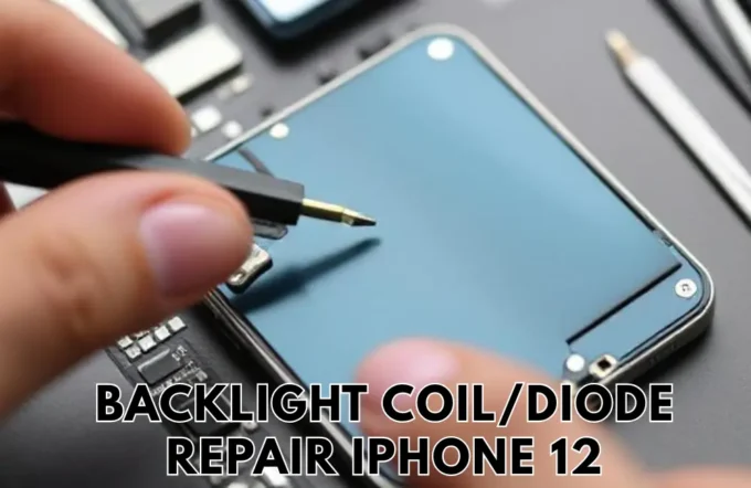 backlight coil/diode repair iphone 12
