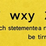 if wxyz is a square which statements must be true