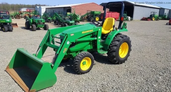 2007 john deere 2305 with front loader