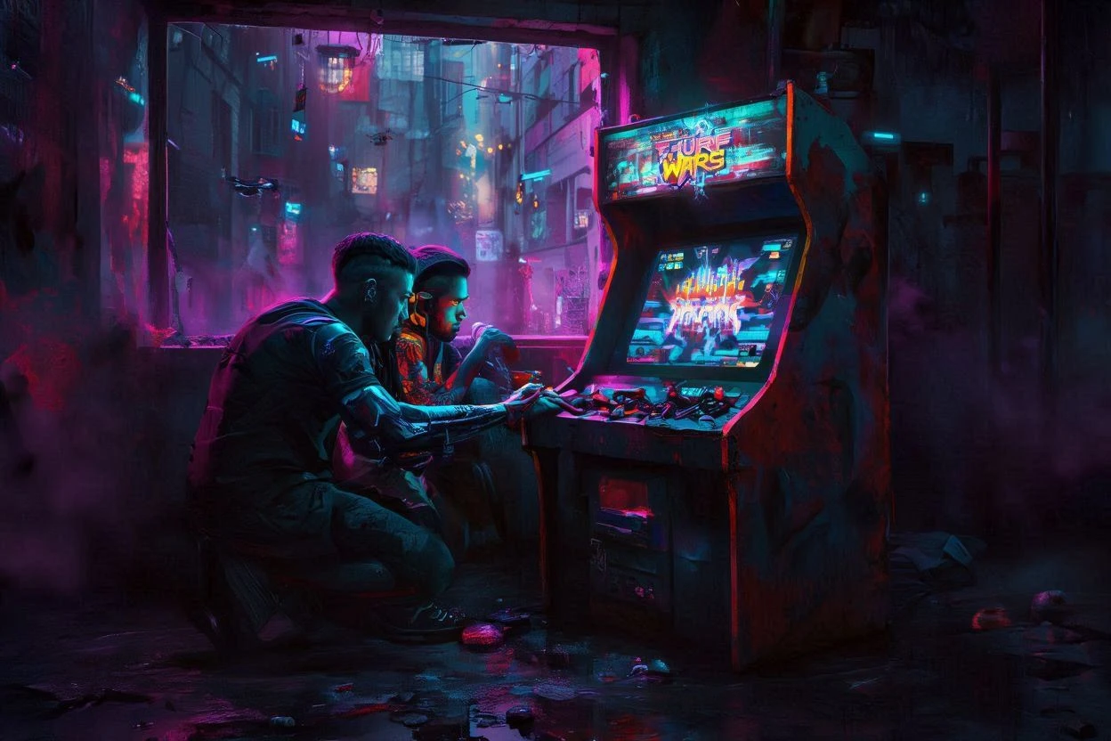 cyberpunk 2077 turf wars arcade game