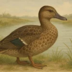 consider the following hypothetical scenario an ancestral species of duck
