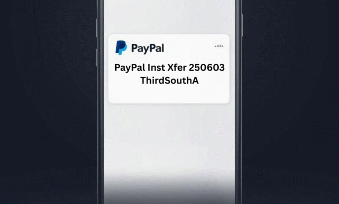 PayPal Inst Xfer 250603 ThirdSouthA