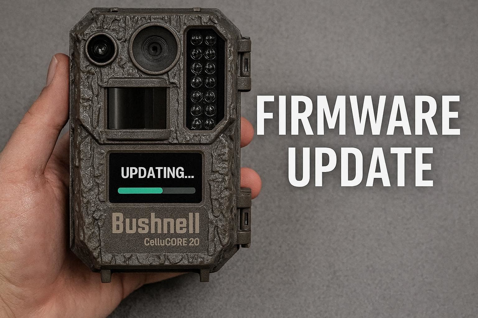 bushnell cellucore 20 firmware update
