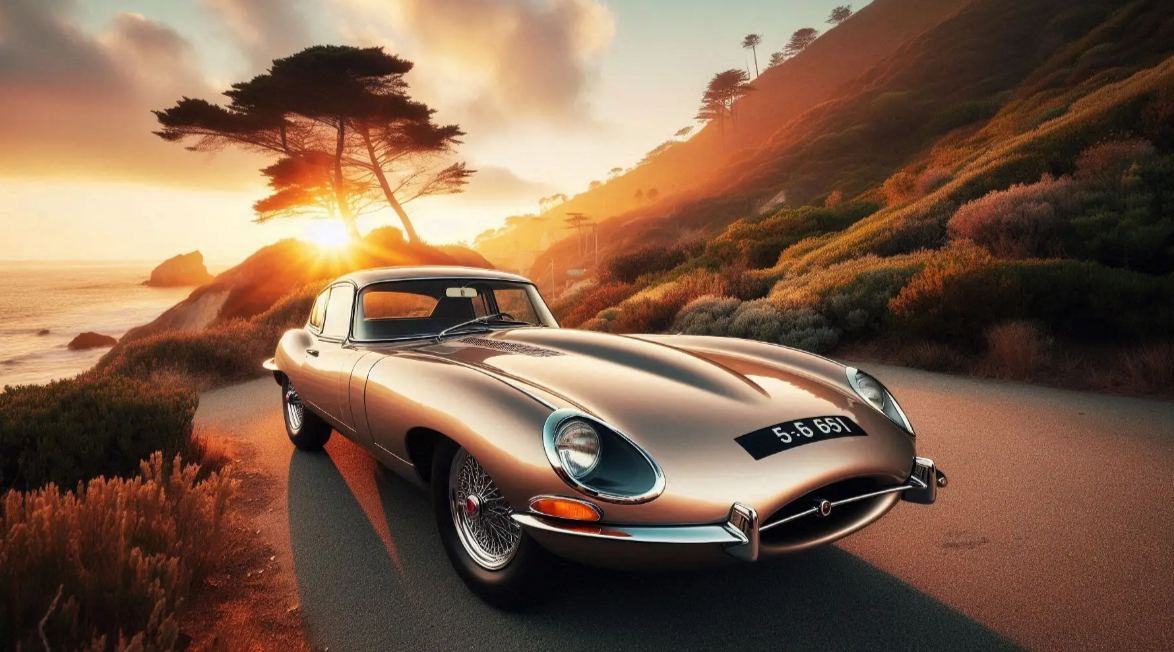 jaguar 1959 e type champagne