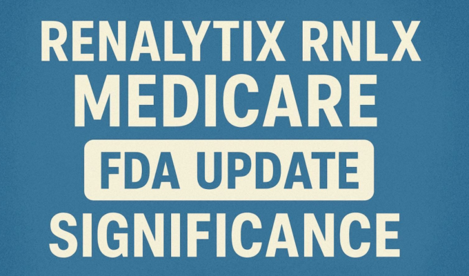renalytix rnlx medicare fda update
