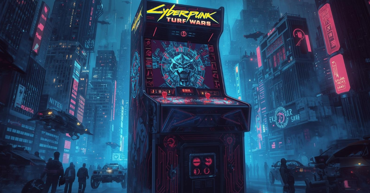cyberpunk 2077 turf wars arcade game