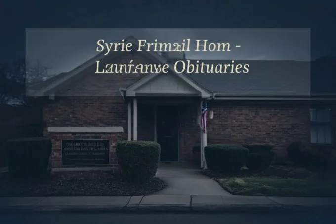 syrie funeral home lafayette obituaries